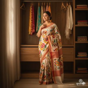 হ্যান্ড পেইন্টেড শাড়ির বিশেষত্ব